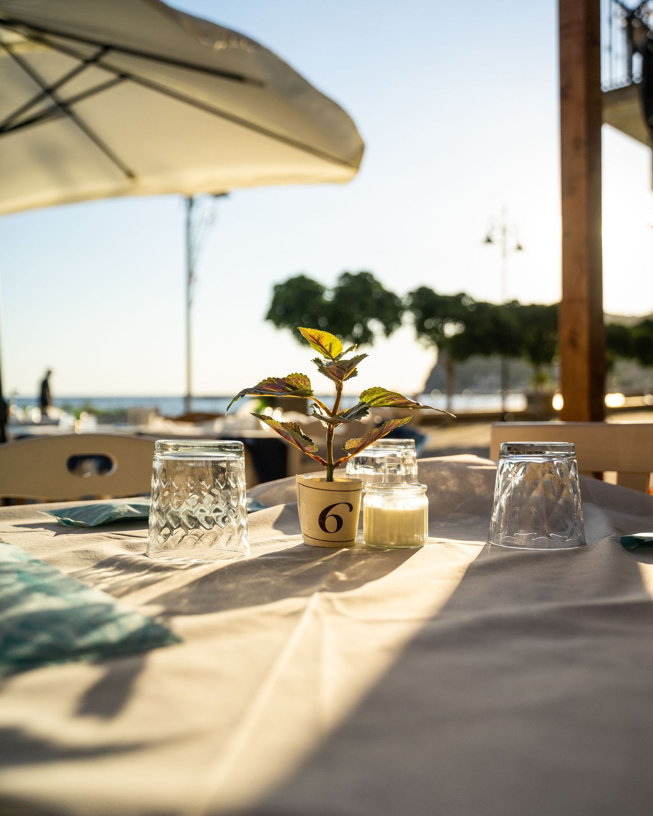 Tavolo sul mare